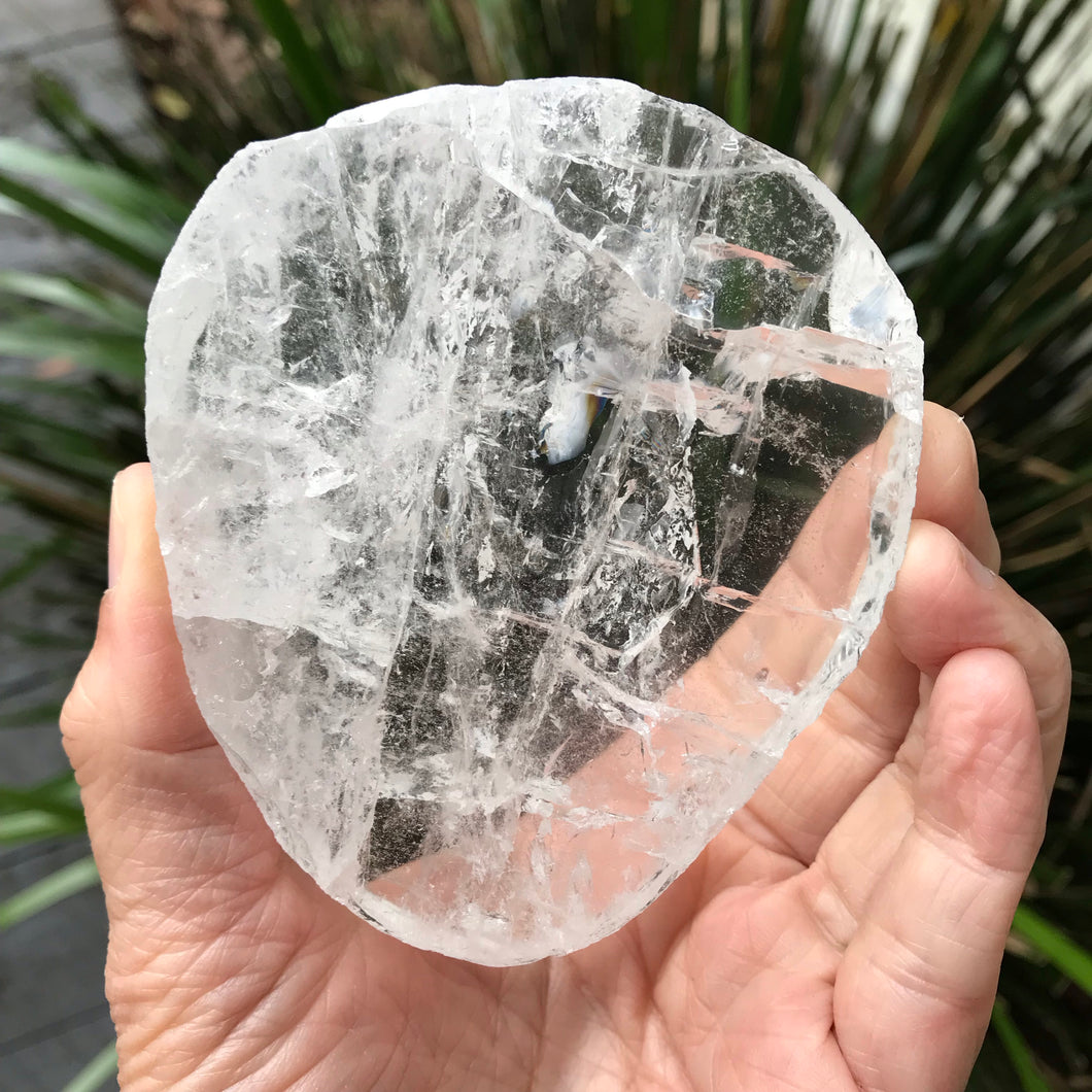 Clear Quartz Slice SKU 19739