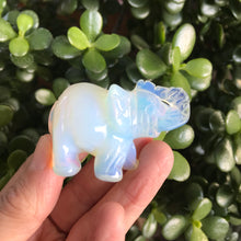 Opalite Elephant Carving SKU 20421