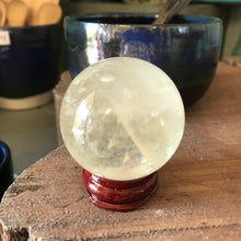 Yellow Calcite Sphere SKU 21174
