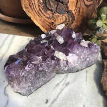 Amethyst and Dogtooth Calcite Cluster SKU 18883