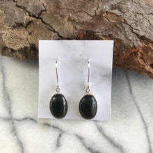 Sterling Silver Shungite Earrings SKU 21445