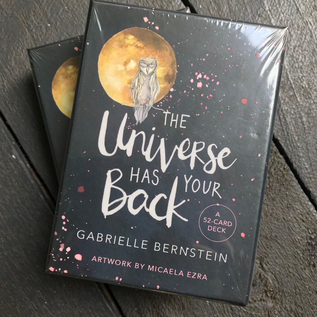The Universe Has Your Back Card Deck by Gabrielle Bernstein