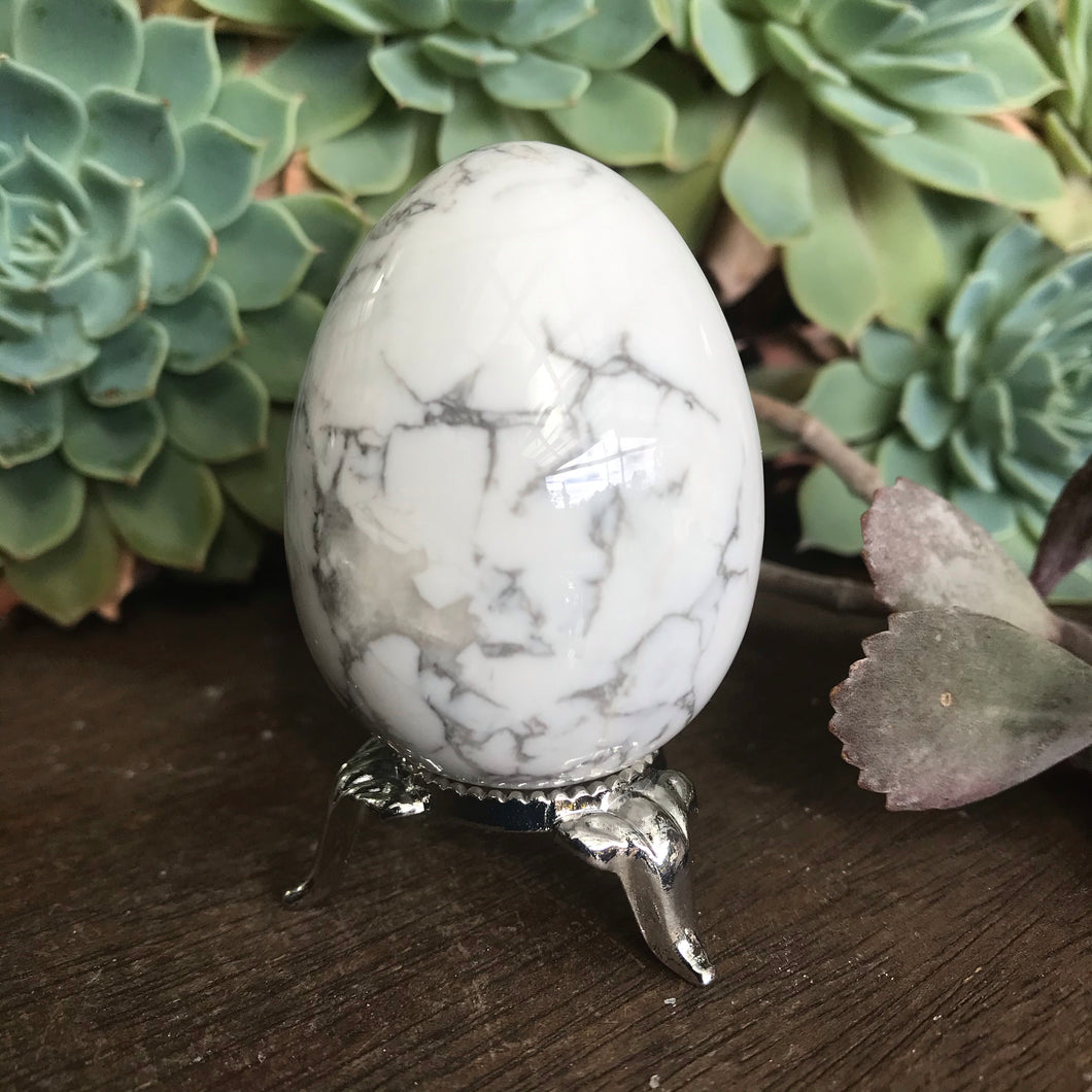 Howlite Egg SKU 15915