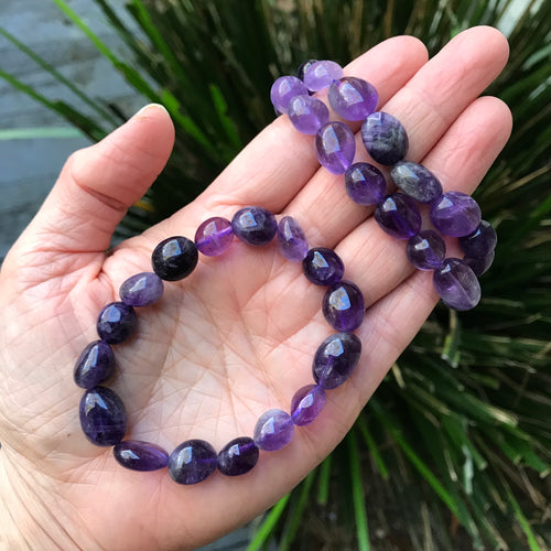 Amethyst Nugget Bracelet SKU 19332