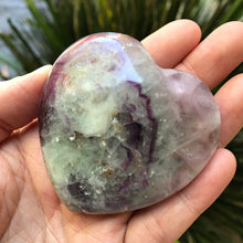 Rainbow Fluorite Heart SKU 17460