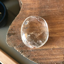 Clear Quartz Palm Stone SKU 21268