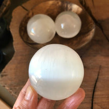 Selenite 5.5cm Sphere SKU 21165