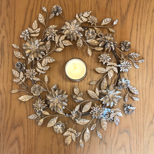 Gold Decorative Metal Wreath