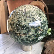 Ocean Jasper Large Sphere SKU 20312