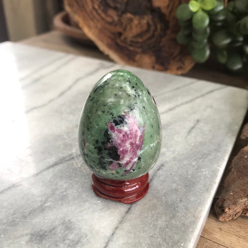 Ruby Zoisite Egg SKU 19458