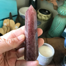 Strawberry Quartz Point SKU 21035