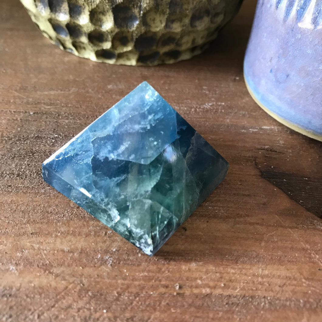 Rainbow Fluorite Pyramid SKU 20974C