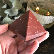 Red Jasper Pyramid SKU 21325a