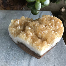 Citrine Cluster Heart SKU 21354