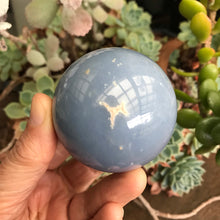 Angelite Sphere SKU 15792