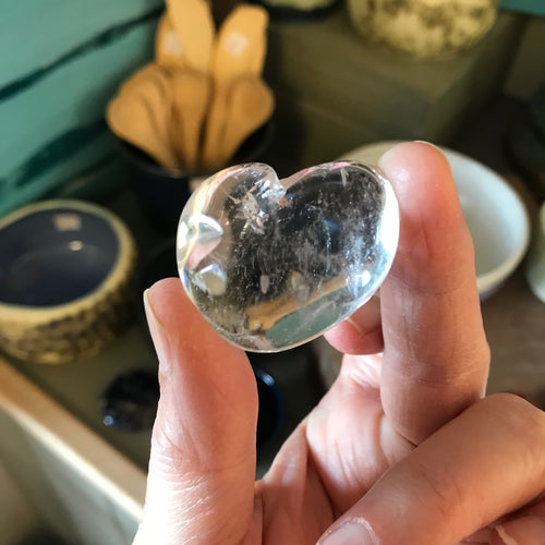 Clear Quartz Large Tumblestone SKU 21266