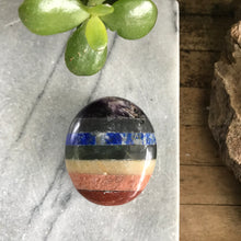 Chakra Bonded Palm Stone SKU 21012