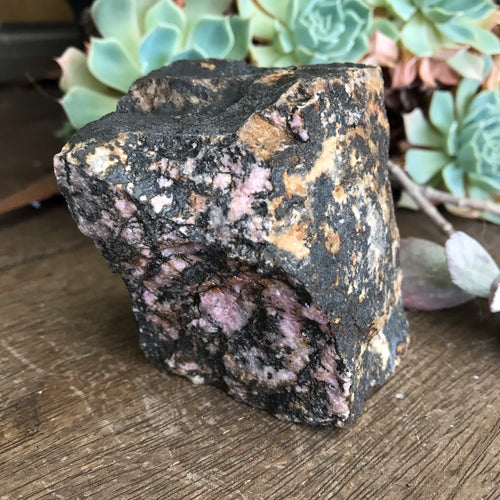 Rhodonite Raw Chunk SKU 18530