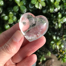 Clear Quartz Heart SKU 16937