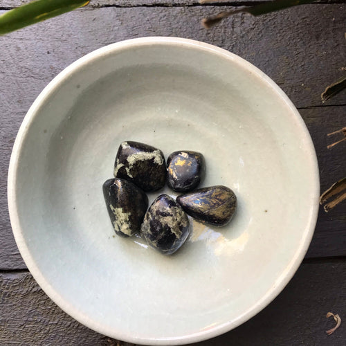 Covellite Tumblestone SKU 12496