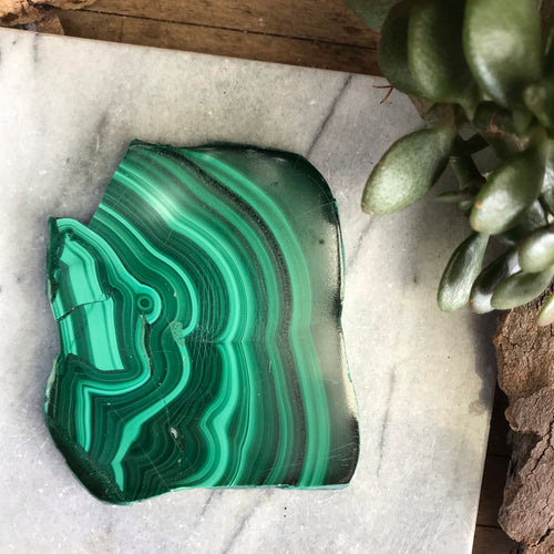 Malachite Slice SKU 19434