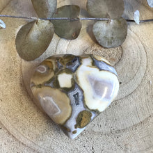 Spotted Agate Heart SKU 21756C