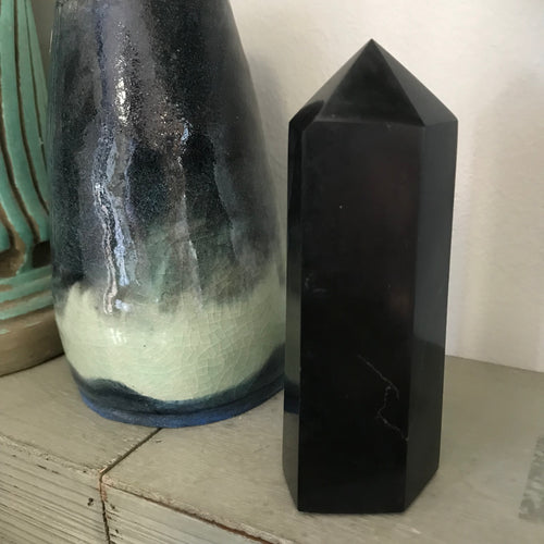Black Tourmaline Point SKU 21732