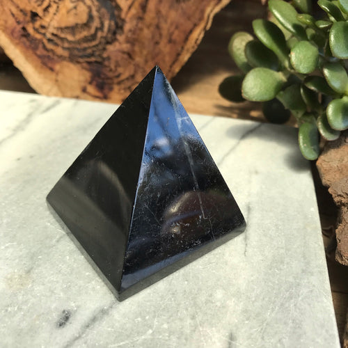 Black Tourmaline Pyramid SKU 19490
