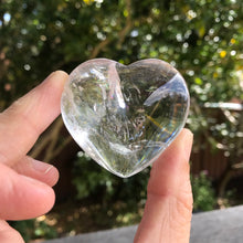 Clear Quartz Heart SKU 19383