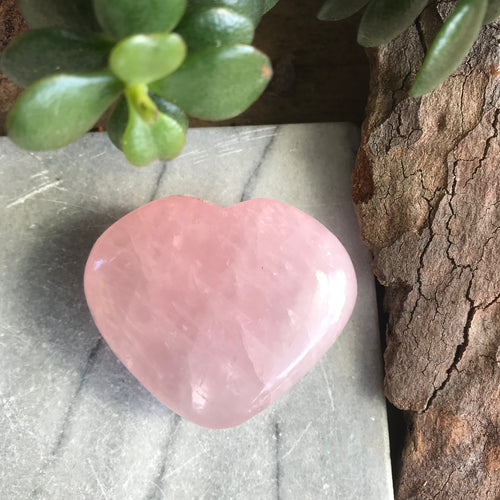 Rose Quartz Heart SKU 20073