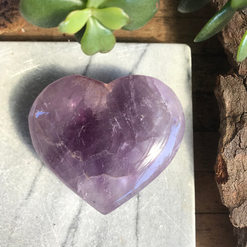 Amethyst Heart SKU 20088