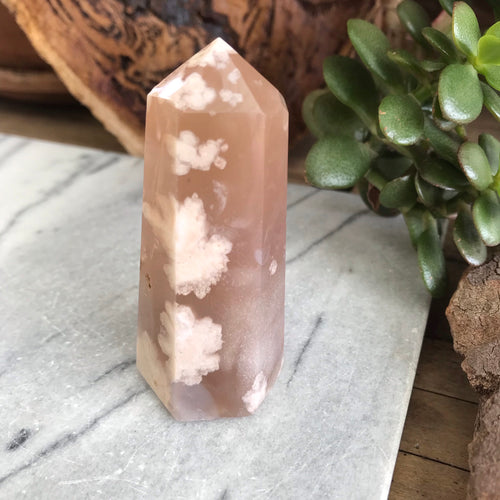 Flower Agate Point SKU 19217