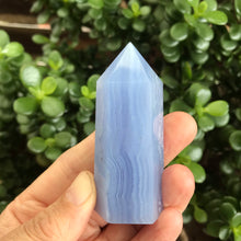Blue Lace Agate Point SKU 19195