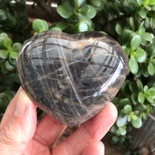Black Moonstone Heart SKU 19593
