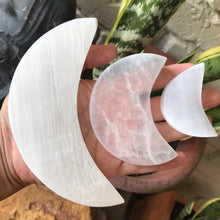 Selenite Crescent Moons