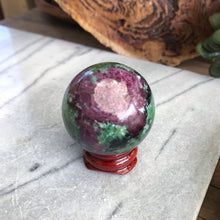 Ruby Zoisite Sphere SKU 19461