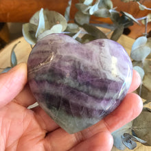 Rainbow Fluorite Heart SKU 17088