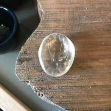 Clear Quartz Palm Stone SKU 21273