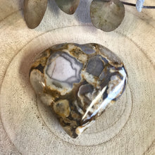 Spotted Agate Heart SKU 21756
