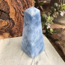 Blue Calcite Obelisk SKU 19017