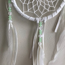 White and Green Dreamcatcher