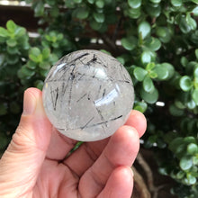 Tourmalinated Quartz Sphere SKU 19773