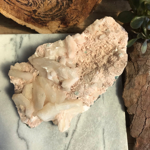 Amelia’s Collection - Green Apophyllite, Stilbite and Heulandite Cluster