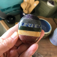 Chakra Bonded Palm Stone SKU 21009