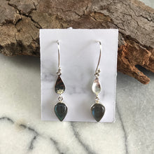 Sterling Silver Labradorite Earrings SKU 21452